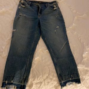 Abercrombie & Fitch curve Love mom jeans